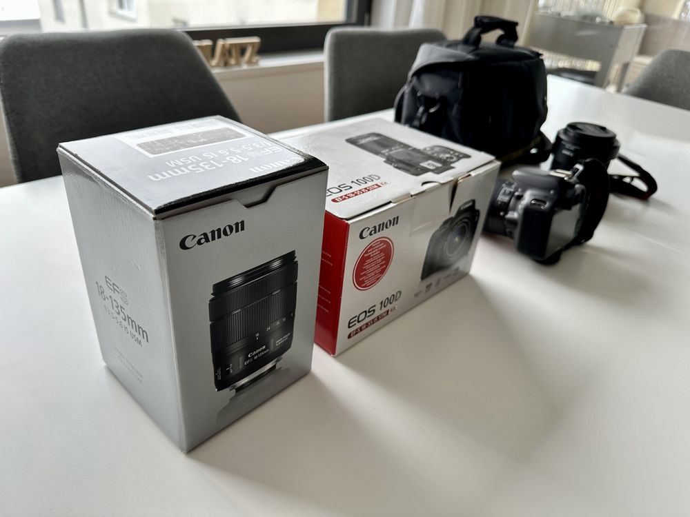 Canon Appareil photo: Canon EOS D100 Spiegelreflex-Kamera inkl. Objektive & Tasche – D'occasion à Schöftland par heycheck 4