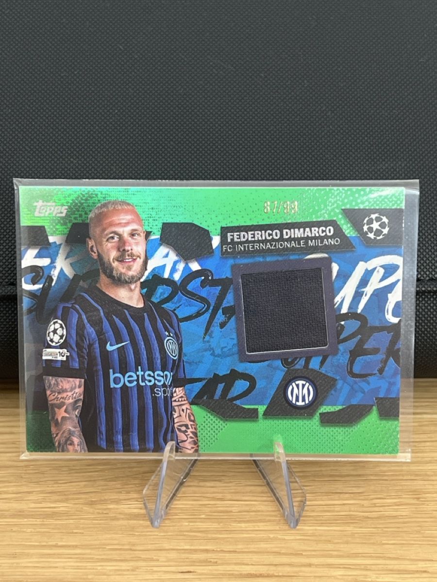 Topps Sammelbilder & Trading cards: Federico Dimarco Worn-Patch /99 Topps Inter Mailand – Neu (gemäss Beschreibung) aus Neuhausen am Rheinfall von Shampinho10