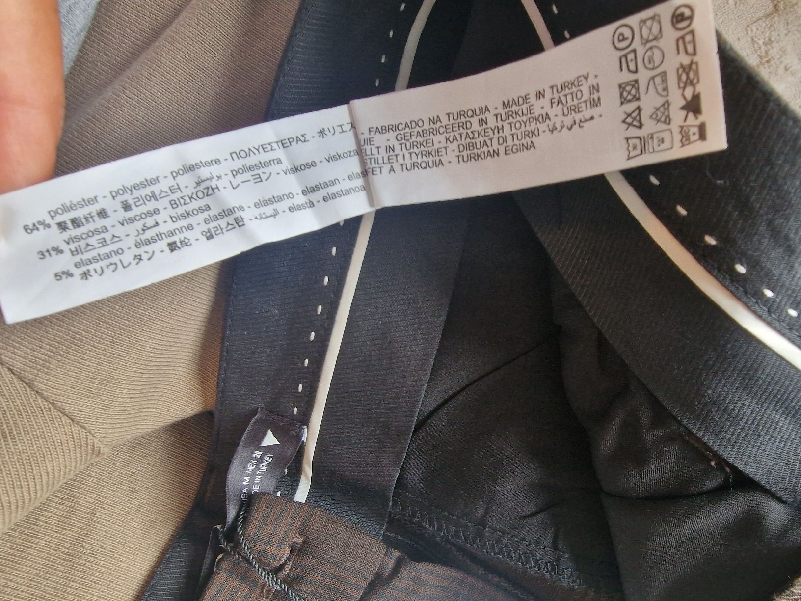 Zara Pantaloni: Zara Hose braun kariert – Nuovo e nell'imballaggio originale da Balgach venduto da kimo1 2