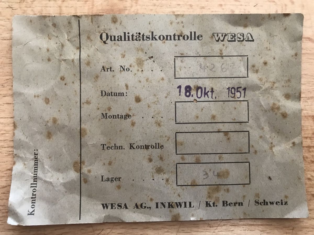 Wesa Modellini di ferrovie: Wesa Liliput, Set geprüft  – Usato da Zürich venduto da Kiron 2