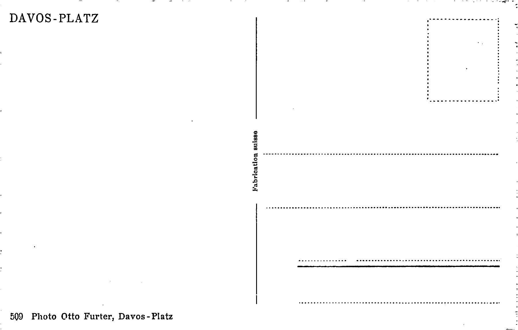 Ansichtskarten: 2x Davos – Gebraucht aus Ottikon b.Kemptth. von Neptun1974 1