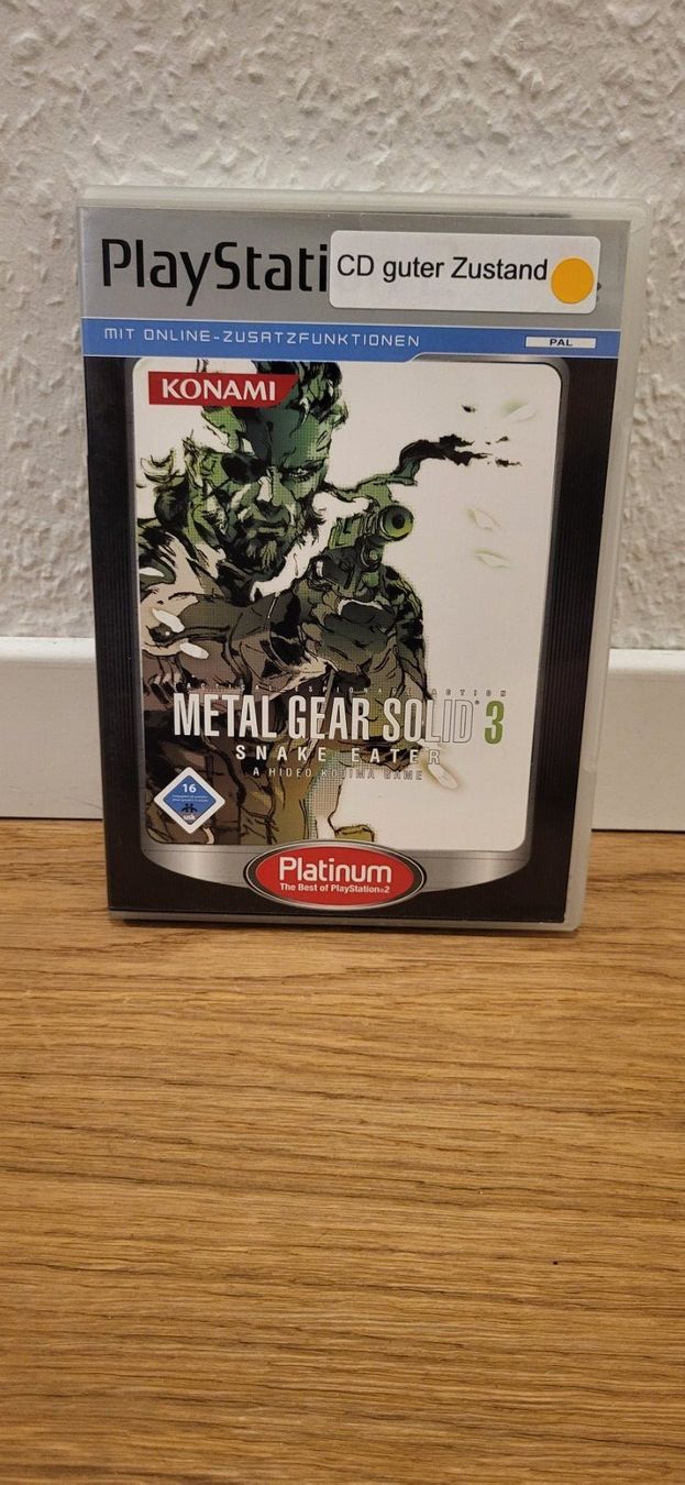 Sony Giochi: PS2 - Metal Gear Solid 3 Snake Eater – Usato da Münsingen venduto da Heroism2010