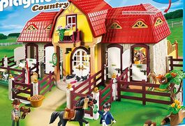 Playmobil Reiterhöfe mit vielen Pferden und Zubehör