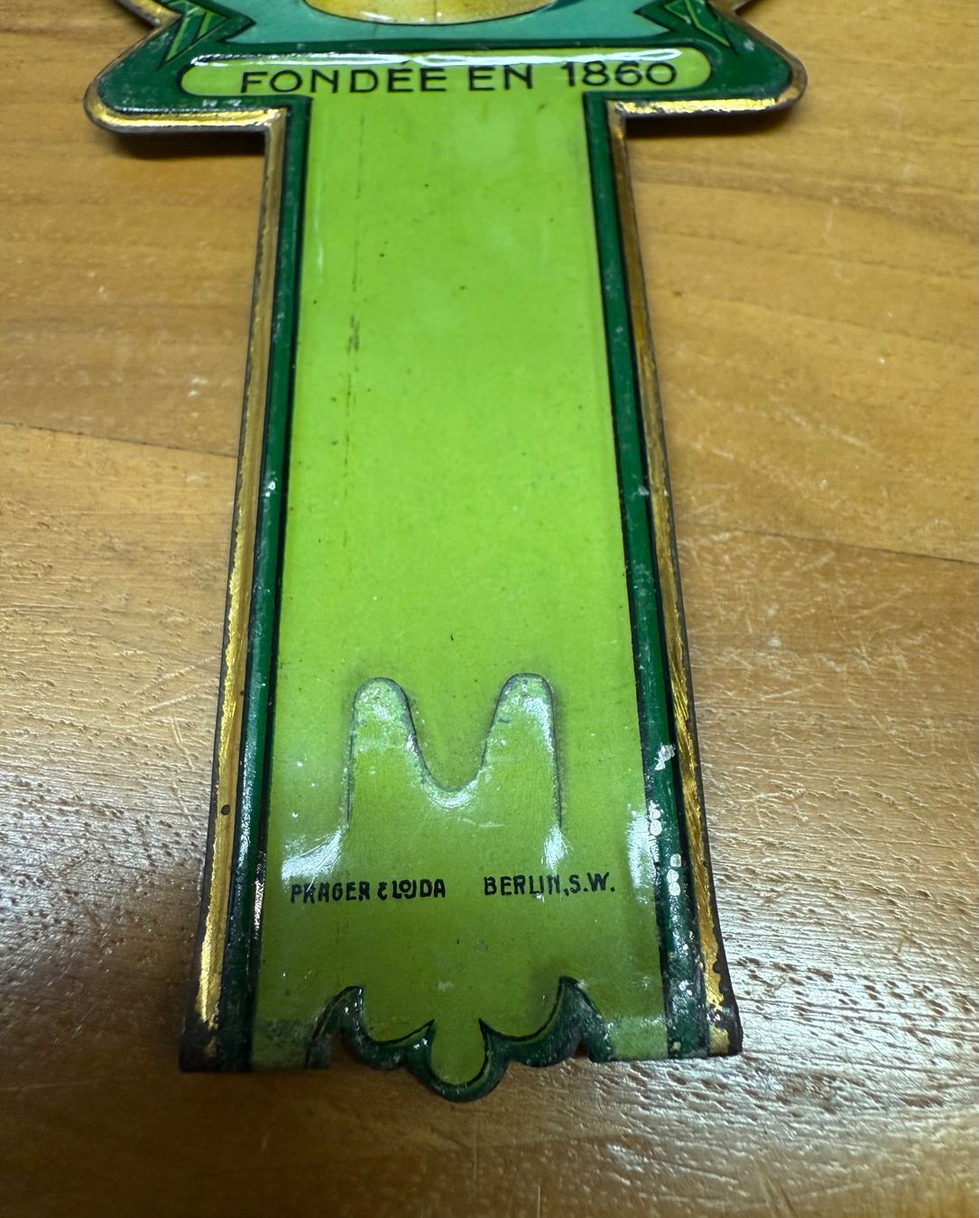 Insegne: Blechschild G.Fischer Zündholzfabrikation Fehraltorf – Usato da Glattbrugg venduto da Xena2014 3