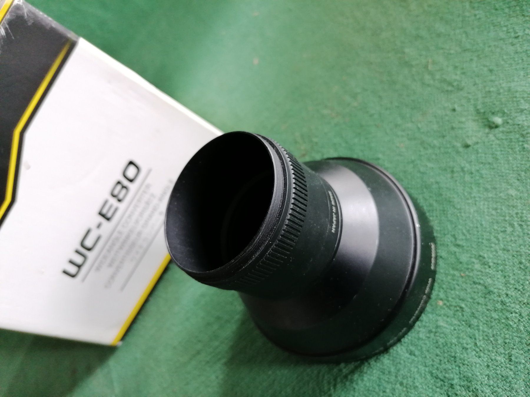 Convertitori: Nikon WC-E80 Weitwinkel Konverter mit UR-E8 Adapter! – Usato da Rovio venduto da maxmac 3