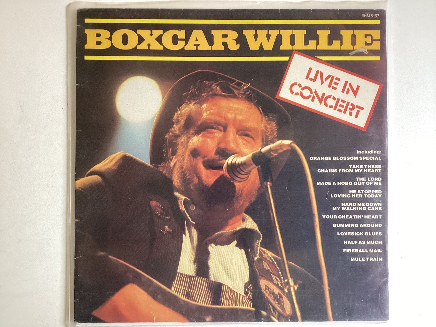 Dischi in vinile: Boxcar Willie LP - Live – Usato da Gutenswil venduto da Hamzian