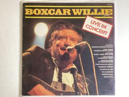 Boxcar Willie LP - Live