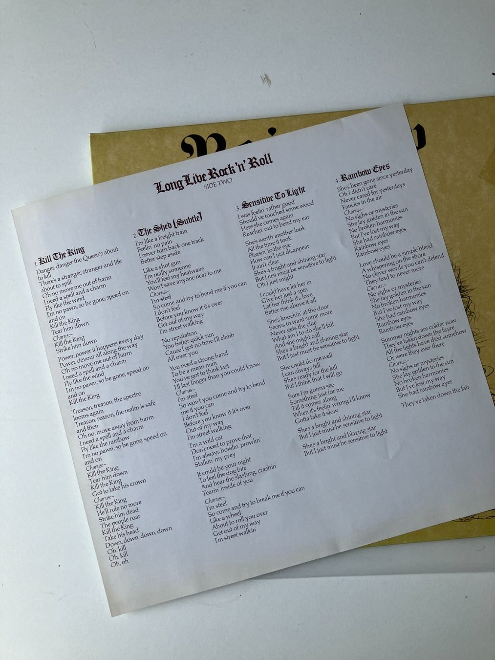 Vinyles: Rainbow – D'occasion à Aarwangen par Jukebox3 5