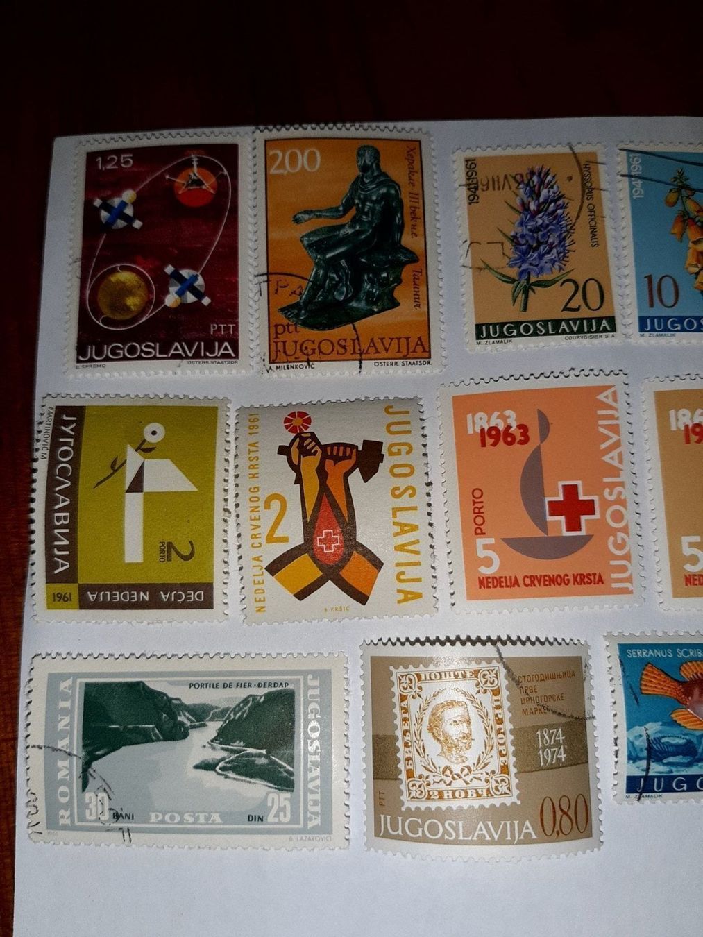 Tutti i francobolli: 16 timbres ex yougoslavie – Nuovo (secondo la descrizione) da Le locle venduto da juliensaran 1