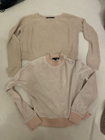 2er Set Pullover rosa Gr. XS