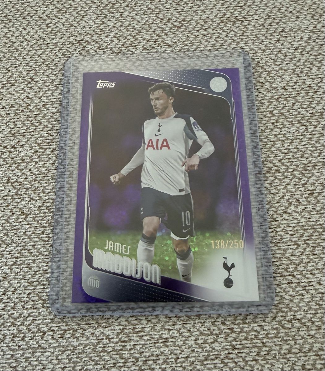 Topps Carte collezionabili: Topps Chrome James Maddison /250 – Nuovo (secondo la descrizione) da Nidau venduto da UN_Sales