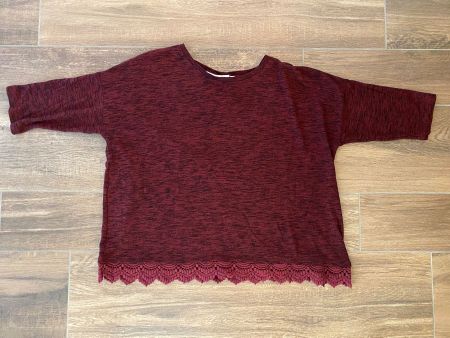 C&A Clockhouse Shirt bordeaux Gr. 54