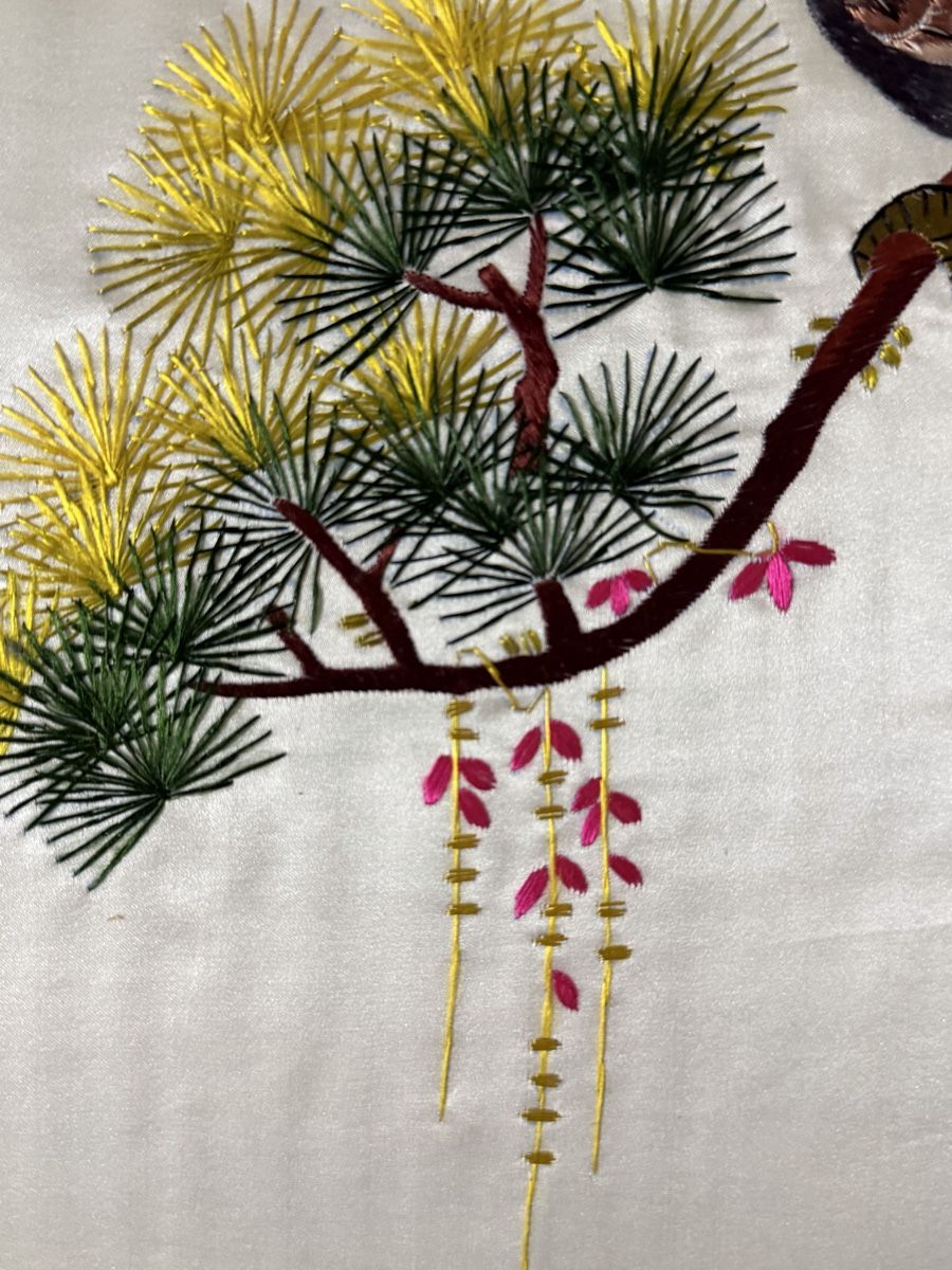 Gemälde: Toile asiatique brodé  – Gebraucht aus Petit-Lancy von Solcarm 4