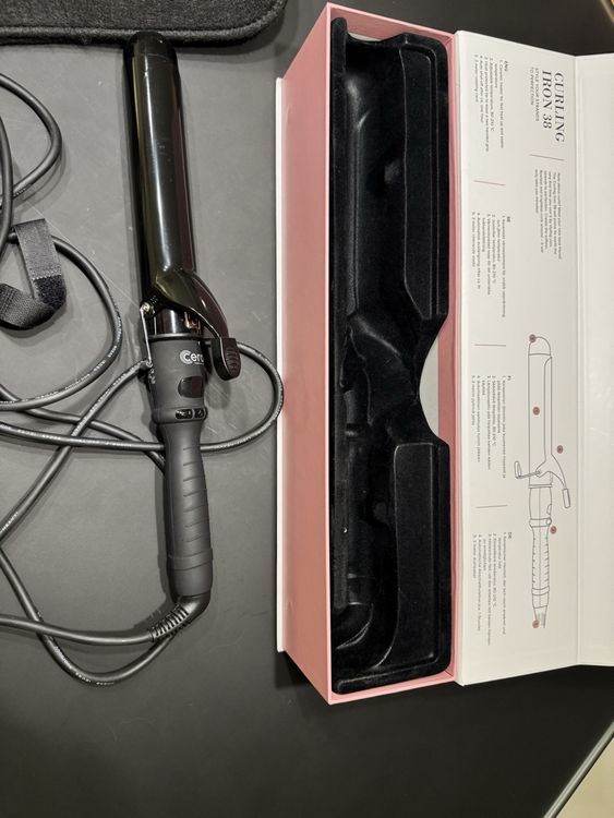 Piastre & Arricciacapelli: Cera Curling Iron 38 mm – Nuovo (secondo la descrizione) da Dänikon ZH venduto da SecondLuxe 1