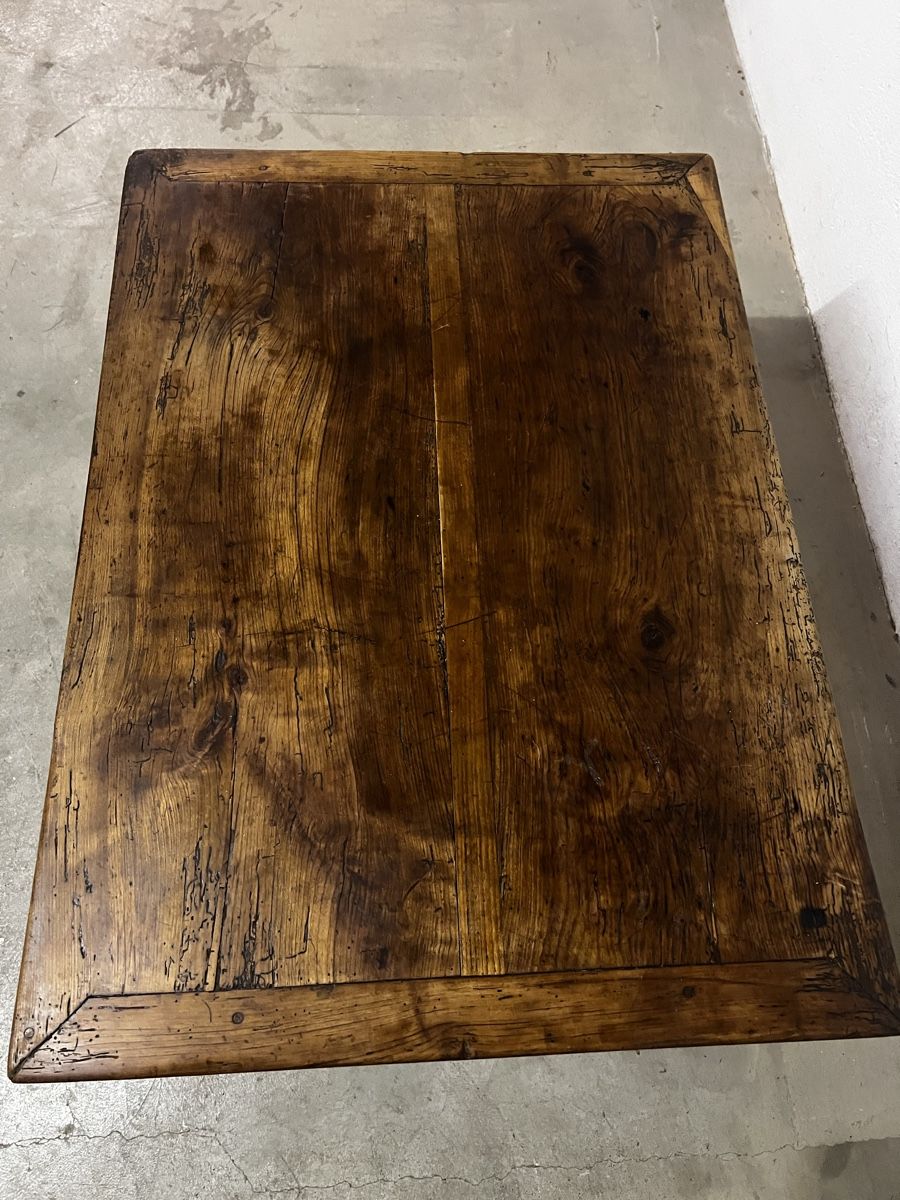 Tables: Antiker Holztisch mit Charme - Einzigartiges Einzelstück – D'occasion à Madiswil par Bilranis1071 8