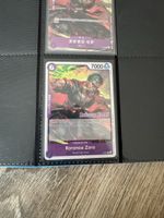 Carte One Piece Roronoa Zoro Release Event foil neu