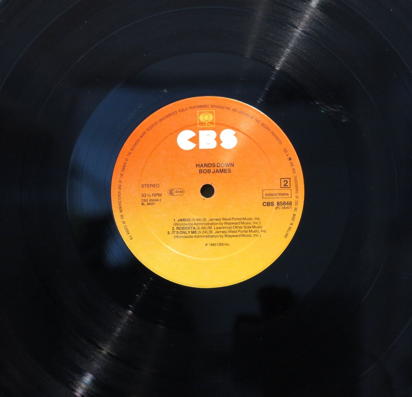 Vinyles: Bob James - Hands Down / LP – D'occasion à Zürich par Naim60 4