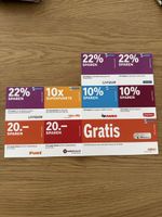 Gutscheinheft Coop div. Rabatte
