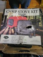 Camp Stove Kit BSK1000 Gussseneisen Tuer Neue