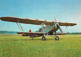 Flieger Flugzeug Fokker CV E  Doppeldecker  A4 Foto (Motiv)