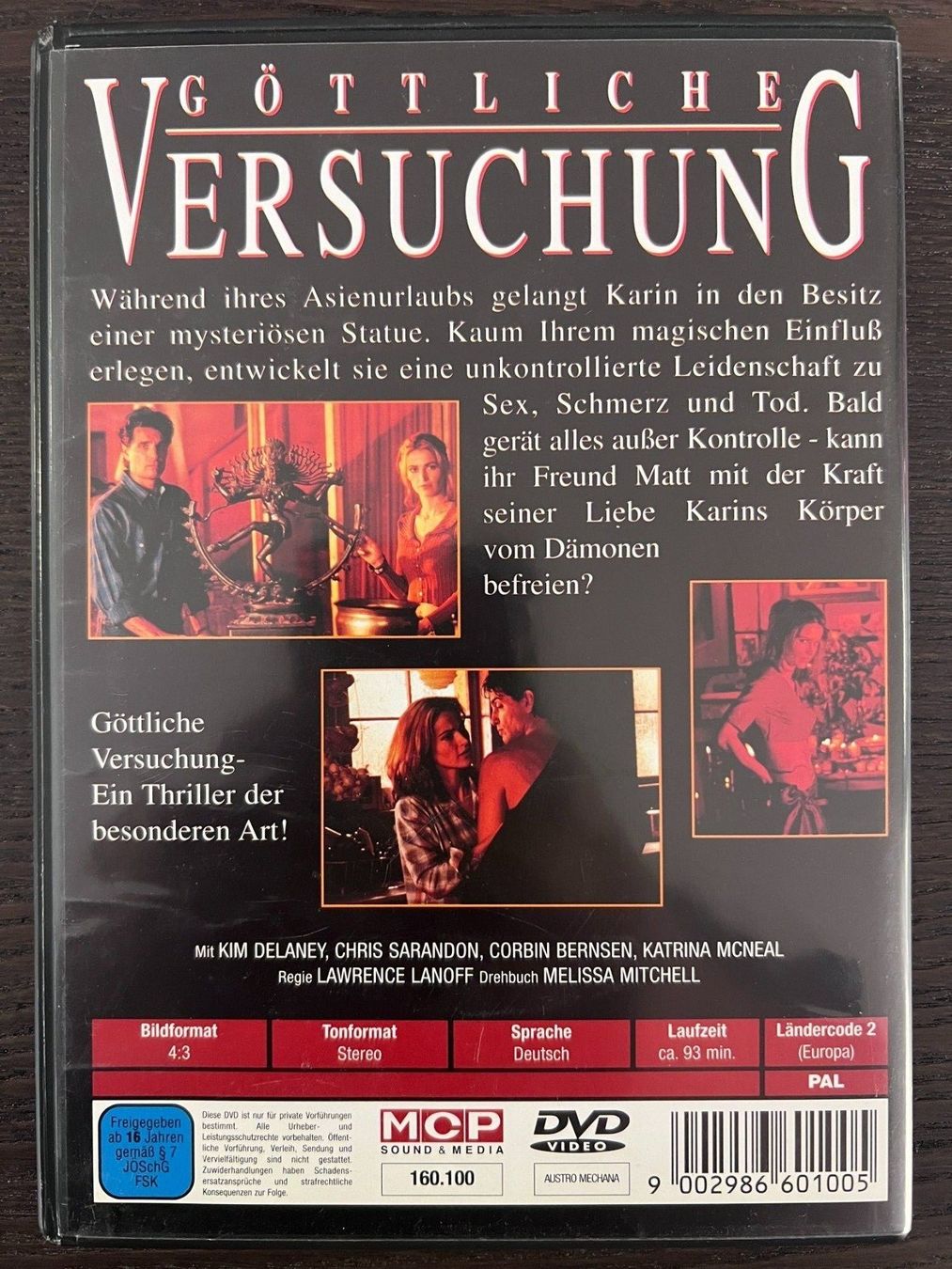 Tous les DVDs: Göttliche Versuchung – D'occasion à Zürich par FilmFreunde 1