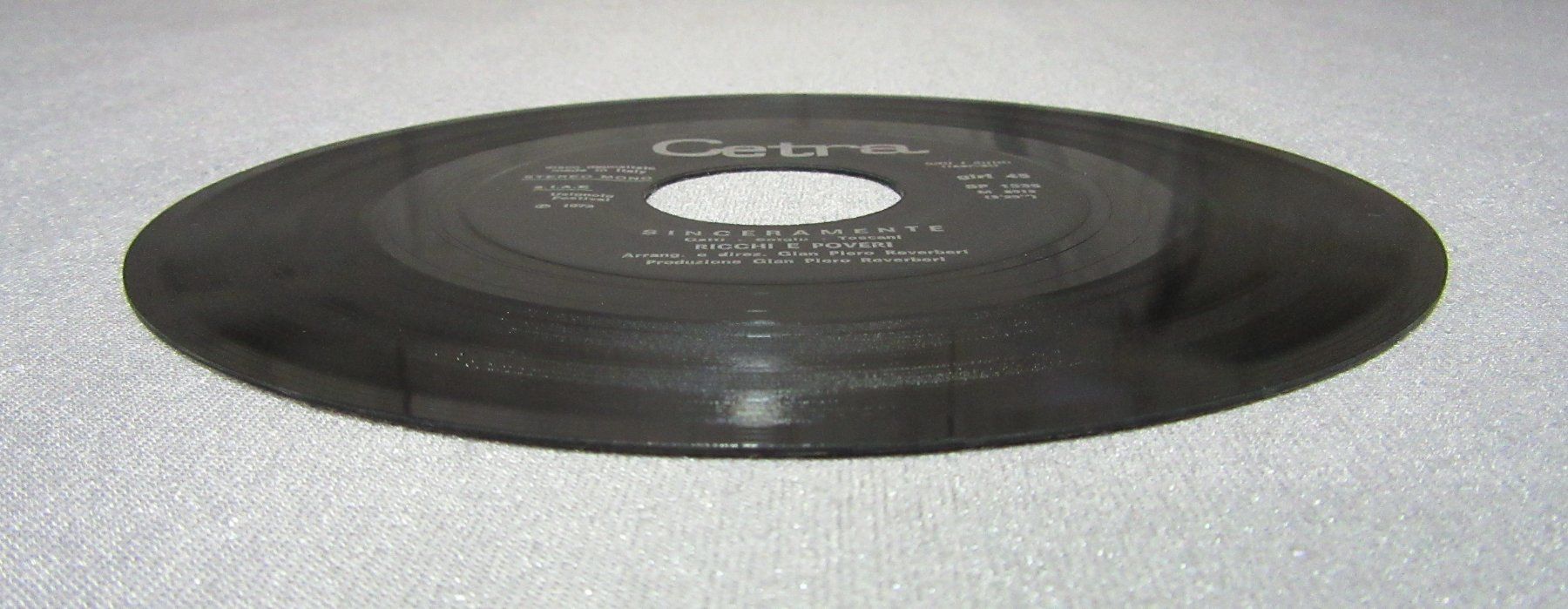 Dischi in vinile: Ricchi e poveri - penso sorrido e canto - Single von 1973 – Usato da Auenstein venduto da Padabimbim 3