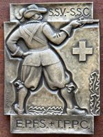 Grosses Emblem / Medaille Schützenfest  9.8 x 13.3 cm