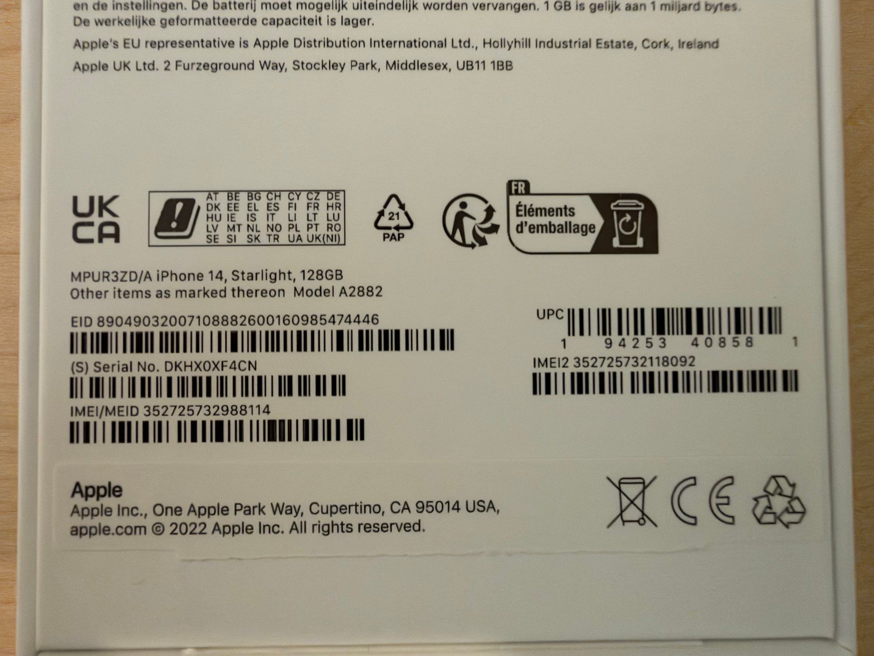 Apple Telefoni cellulari / Smartphones: iPhone 14, Starlight 128GB – Usato da Zürich venduto da onlime 7