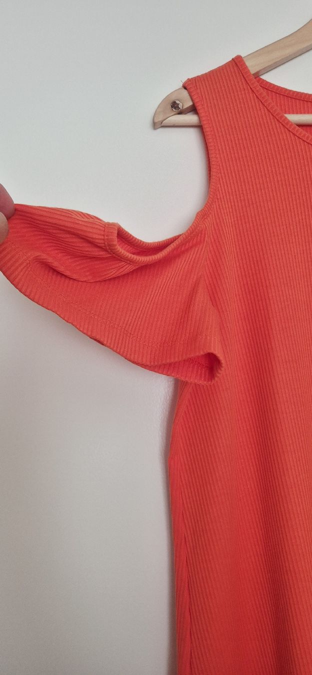 Vestiti: Robe orange vif style texturé taille 40 – Nuovo (secondo la descrizione) da Le Locle venduto da Arya4 1