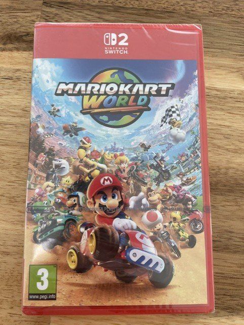 Nintendo Spiele: Mario Kart World - Nintendo Switch 2 – Neu (gemäss Beschreibung) aus Laufen von Abtibus