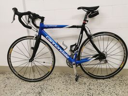 Renn-Velo für Strasse, Cannondale "Synapse", 2007, Carbon