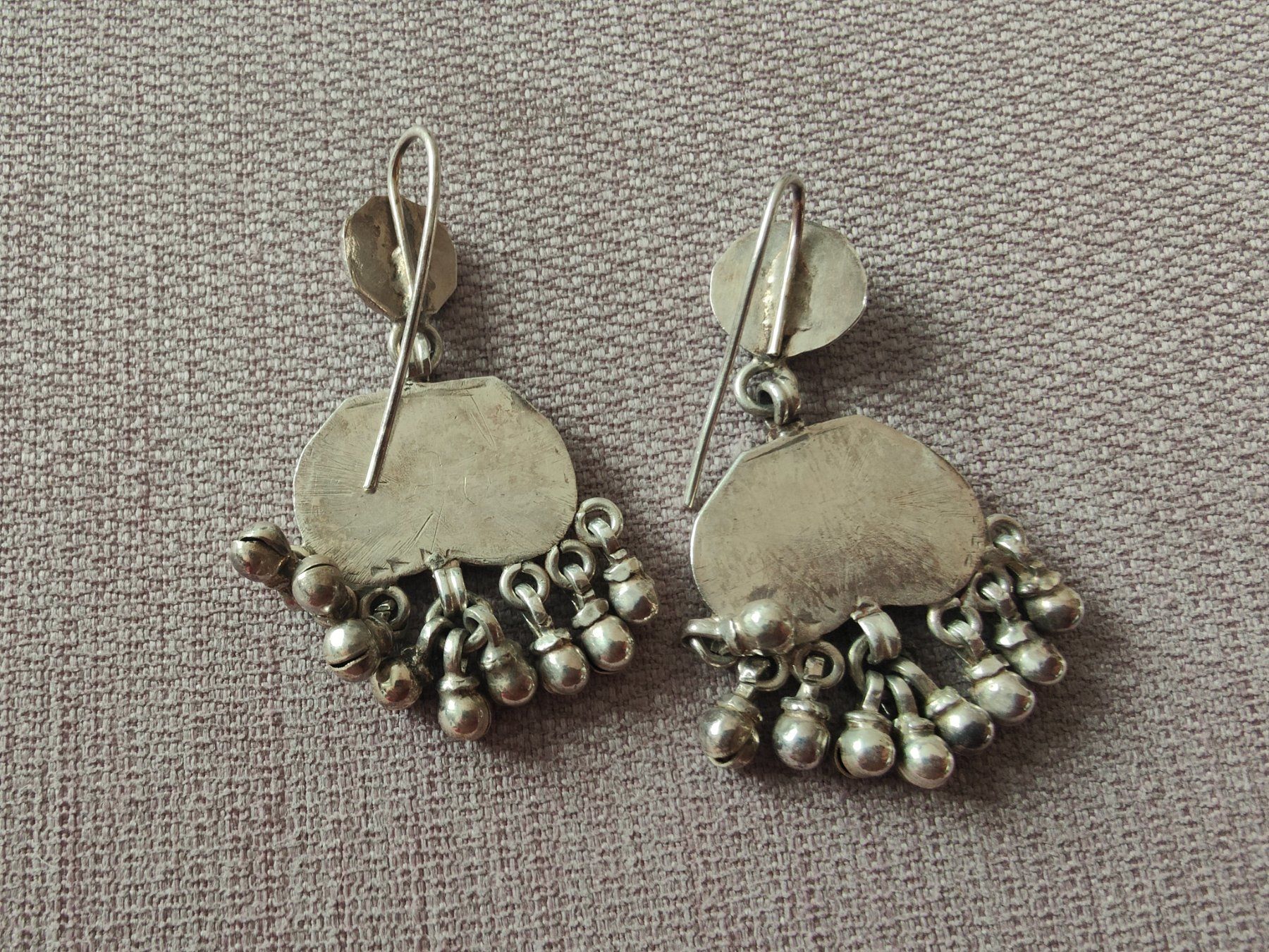 Boucles d'oreille: Indische Ohrhänger versilbert oder Silber – D'occasion à Thun par flower0211 1