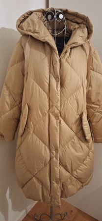 Weekend MaxMara Daunenmantel IT Grösse 36 beige