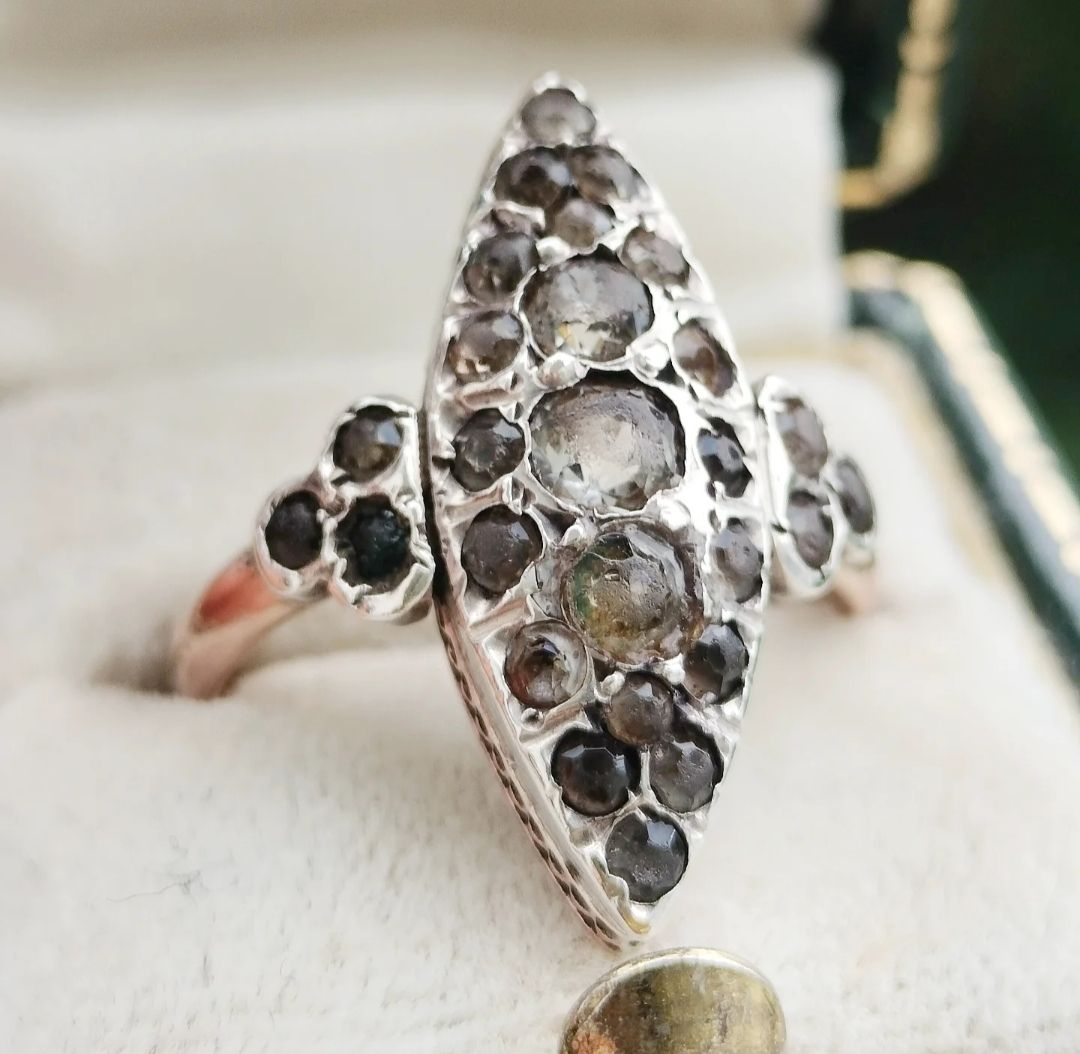Anelli: Antiker Marquise Paste Ring – Usato da schwyz venduto da larry91sz 3