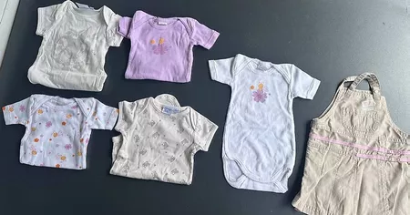 5 body et 1 robe (6 mois)