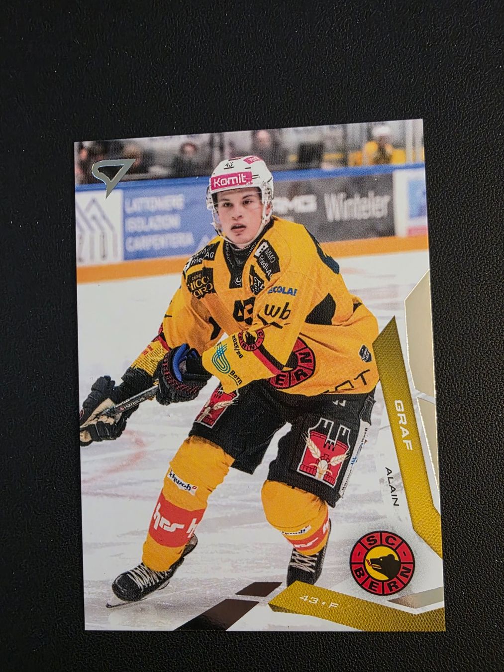Sportzoo Carte collezionabili: 2025/26 SCB Bern Alain Graf Base - Series 2 – Usato da Bauma venduto da Yotanke