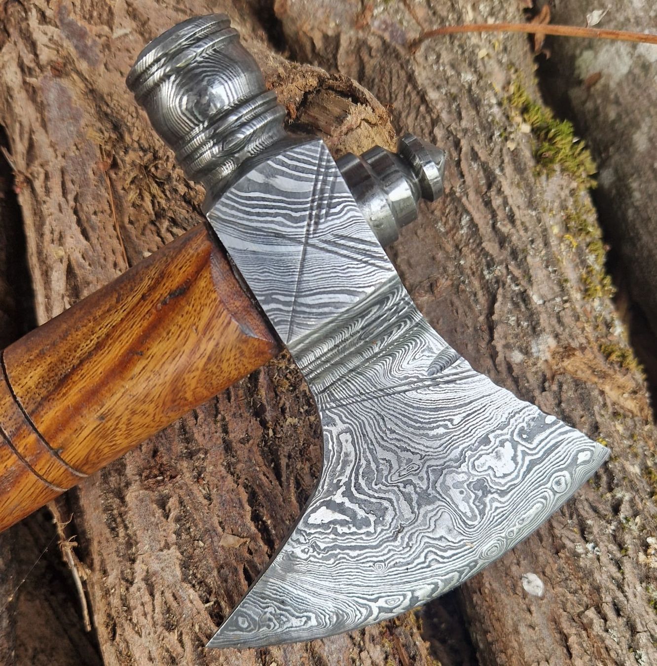 Coltellini militari: Tomahawk Damast – Nuovo e nell'imballaggio originale da Dorf venduto da Messer-Schweiz 3