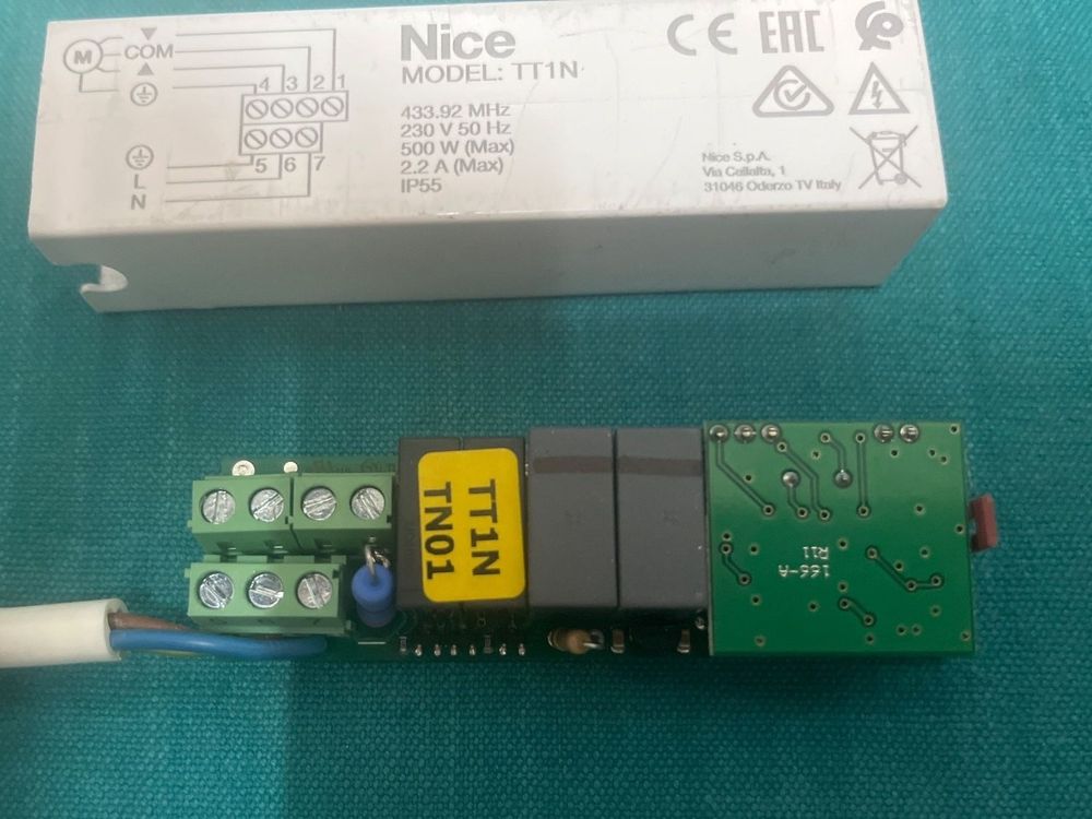 Nice MINDY TT1N Funkempfänger Markisensteuerung Kaufen auf Ricardo