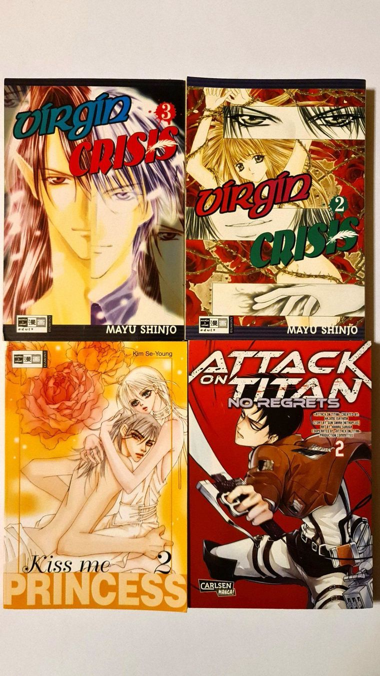Comics: Vier verschiedene Manga Bände – Gebraucht aus Aesch BL von pri_fp8t
