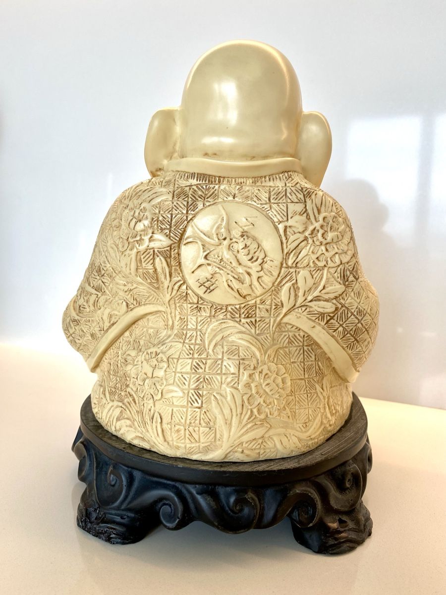 Sculture & Statue: Hotei Lachender Buddha Figur – Usato da Basel venduto da phidelitas 5