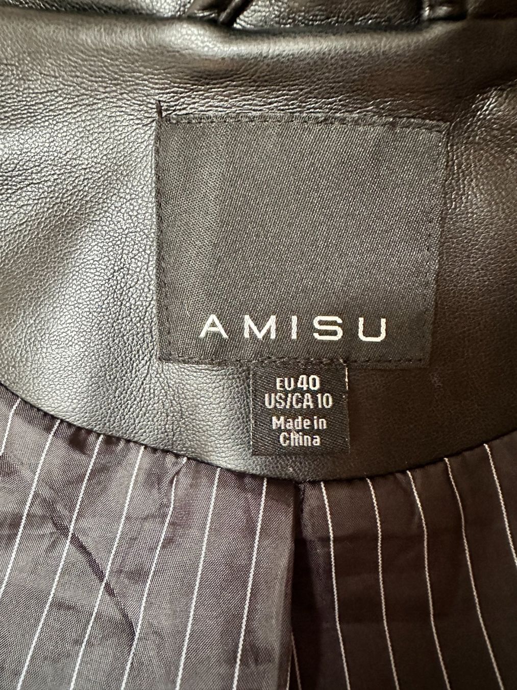 Giacche: Kunstleder Jacke von Amisu Gr. 40 – Usato da Gümmenen venduto da FelizitasHermann 6
