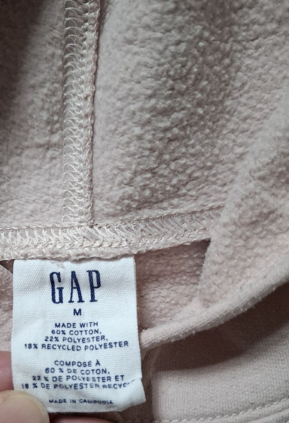 Gap Maglioni & Felpe: GAP Hoodie Gr. M, hellrosa, Kapuzenpullover – Usato da Urtenen-Schönbühl venduto da nerdgirl 2