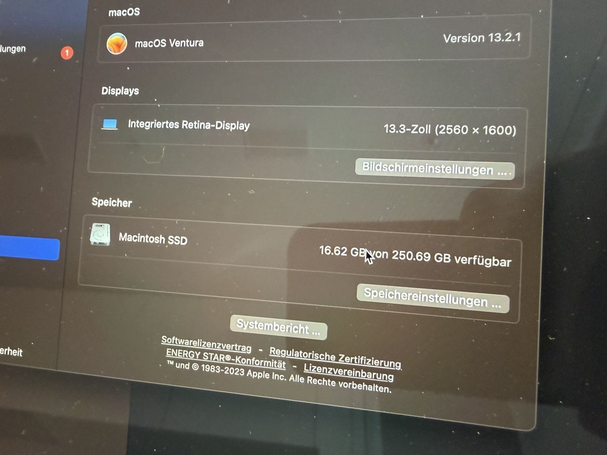 Apple Notebook: Macbook Air 256GB – Usato da Dietlikon venduto da mullimaus2011 4