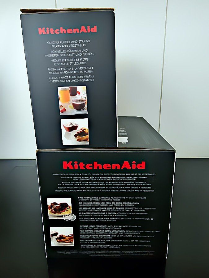 Kitchenaid Elettrodomestici da cucina: KitchenAid Zubehör Fleischwolf-/ Pürierset – Nuovo (secondo la descrizione) da Winterthur venduto da BW.1994 1