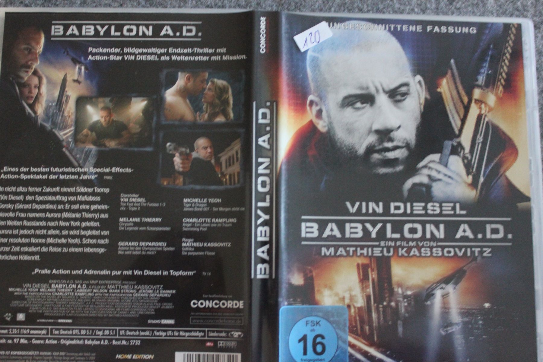 Tutti i DVDs: Babylon A. D. (Uncut Version) DVD(120) – Usato da Geroldswil venduto da Schlumpfine1973
