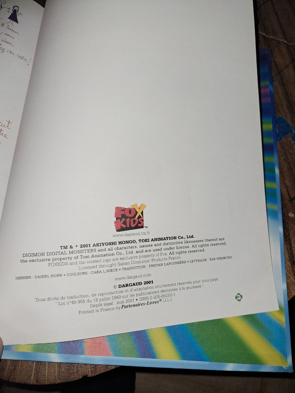 Comics: Bd Digimon Tome 1 : La Digivolution  – Gebraucht aus Le locle von juliensaran 3