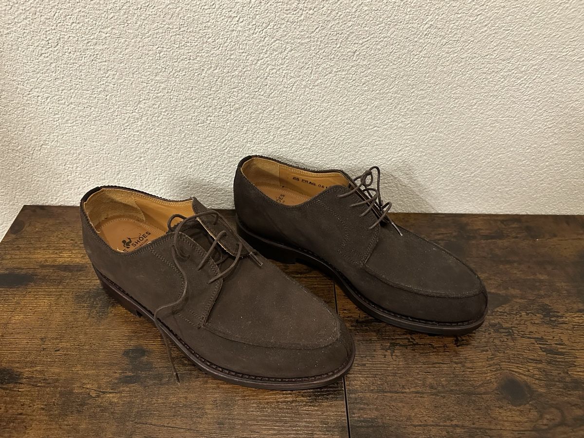 Scarpe da uomo: Brown Suede Shoes – Usato da Meilen venduto da kev_7dpz