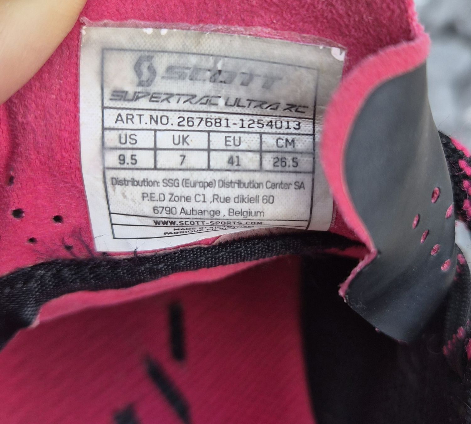 Chaussures hommes: savates Scott – D'occasion à Villeret par roc1165 2