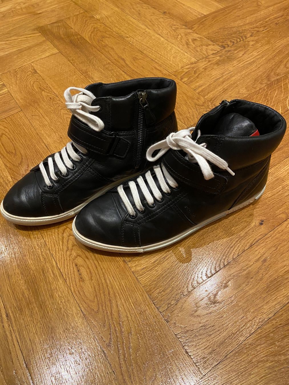 Prada Scarpe da donna: Prada Sneaker Leder – Usato da Zürich venduto da VicParis5 4