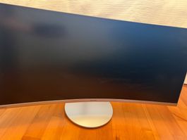 Samsung Curved Monitor weiss gebraucht guter Zustand